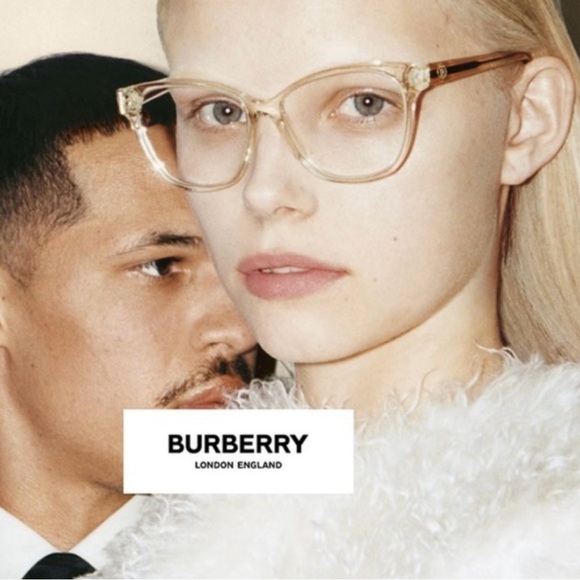 Burberry Transparent Frame Eyewear - Picture 1 of 3